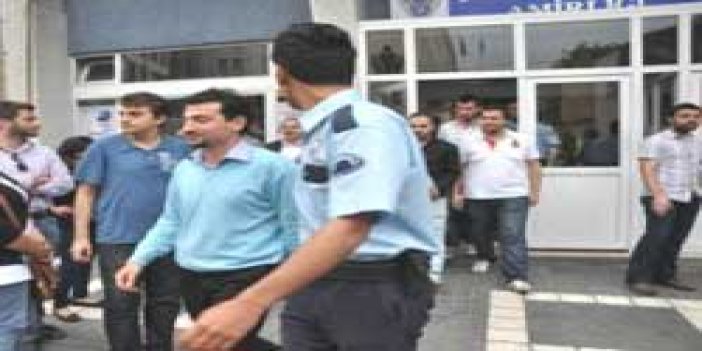 Trabzon'daki 8 kişi serbest kaldı