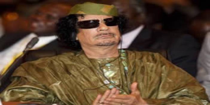 Kaddafi için tutuklama kararı çıktı!