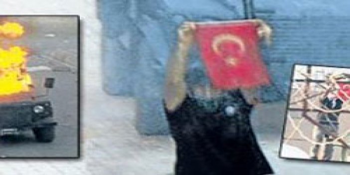 Türk bayrağını açan polis konuştu!
