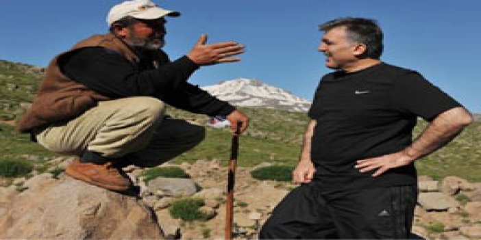 Abdullah Gül ile çoban ne konuştu