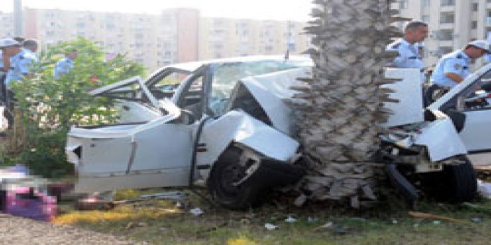 Mersin'de kaza: 4 ölü, 3 ağır yaralı