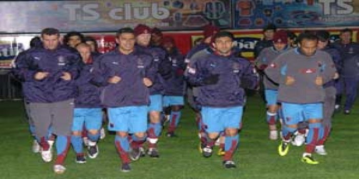 Trabzonspor'da kupa hazırlığı