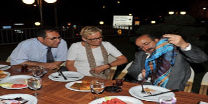 Trabzon'da Dortmund'a yemek
