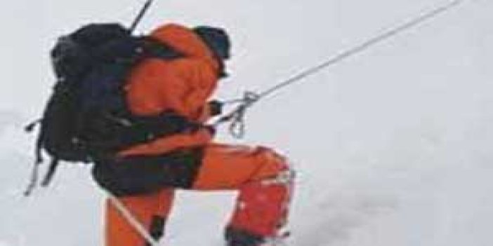 Rize'de yaralı dağcı kurtarılmadı