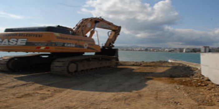 Samsun'da yat limanı inşaatı!