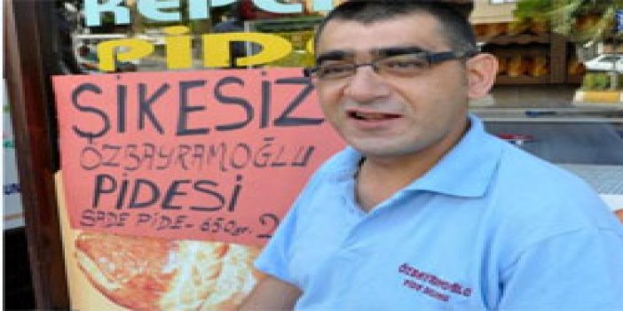 Trabzon'da fırıncının şikesiz pidesi