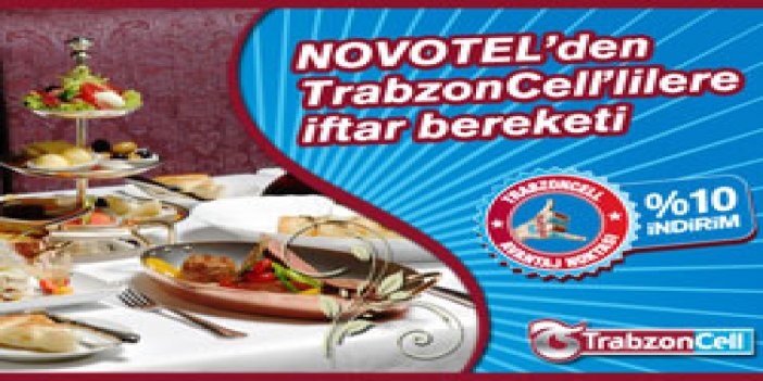 TrabzonCelllilere Novotelde iftar
