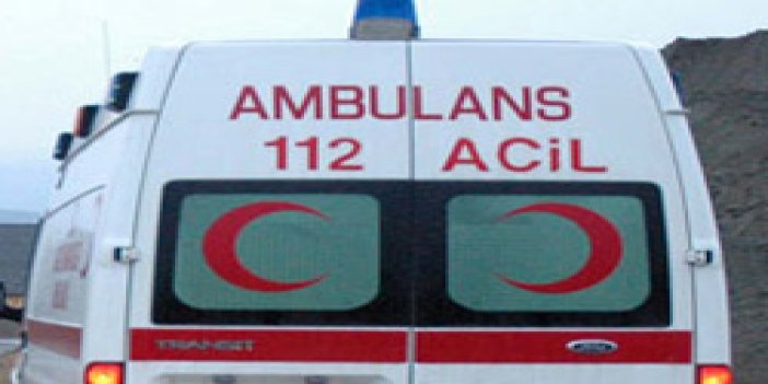 Trabzon'da ambulans şaşkınlığı