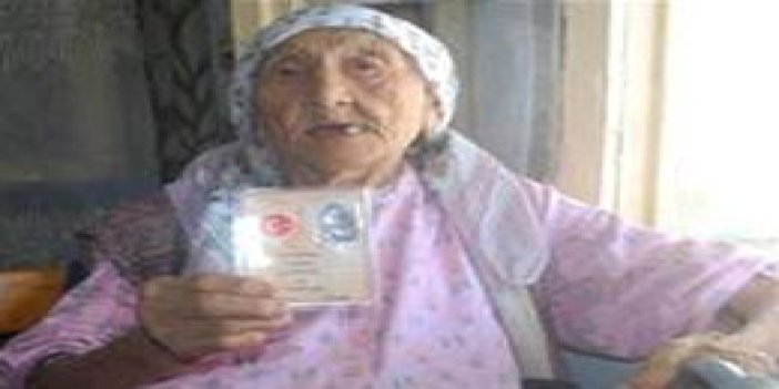 Dünyanın en yaşlı kadını Türk oldu