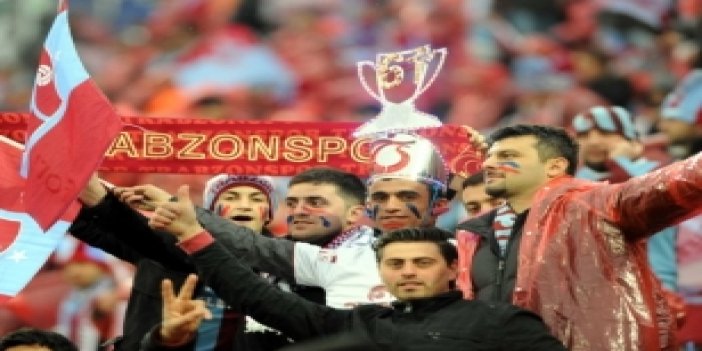 Trabzonspor'dan taraftara jest