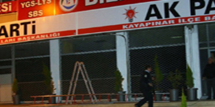 AK Parti Başkanlığı'na saldırı