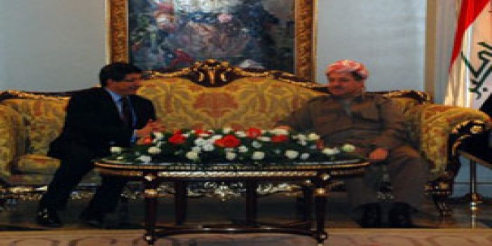 Davutoğlu-Barzani ile görüşüyor