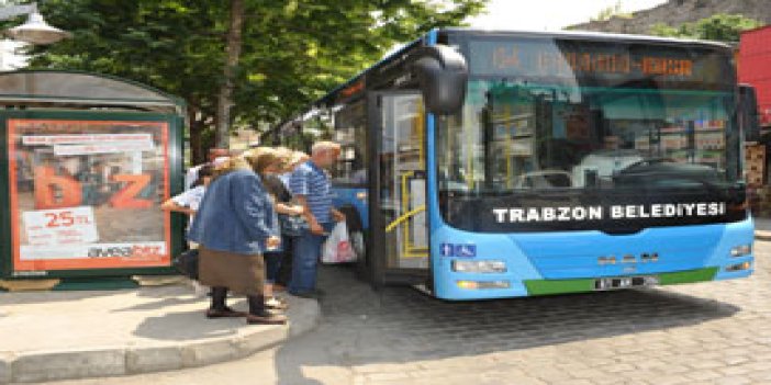 Trabzon’da toplu taşımacılık