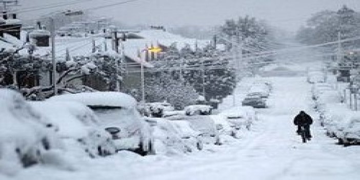 Trabzon'a kar uyarısı verildi