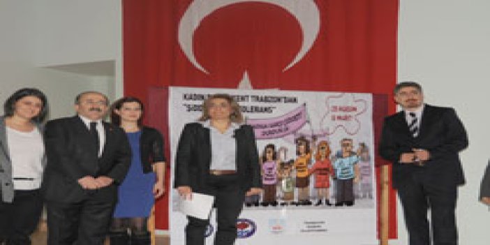 Trabzon'da kadına şiddet toplantısı
