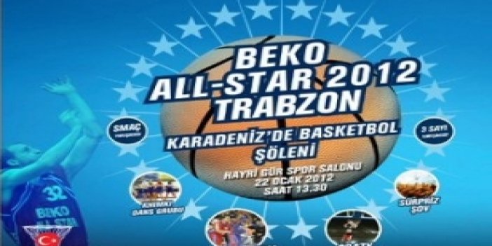 All Star Trabzon'da açıklanıyor