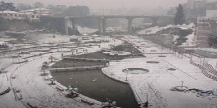 Trabzon'a kar uyarısı geldi