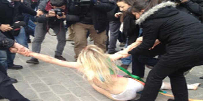 FEMEN grubu gözaltına alındı