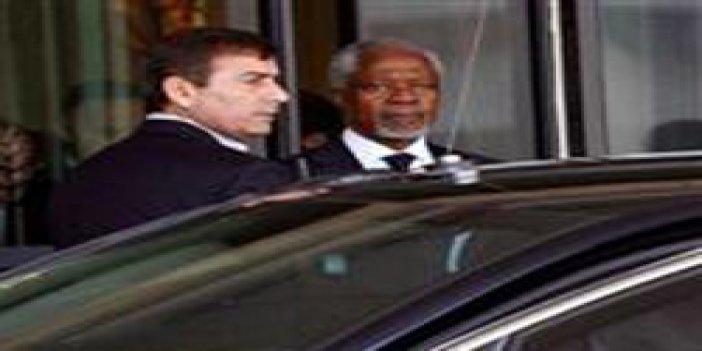 Kofi Annan Ankara'da!