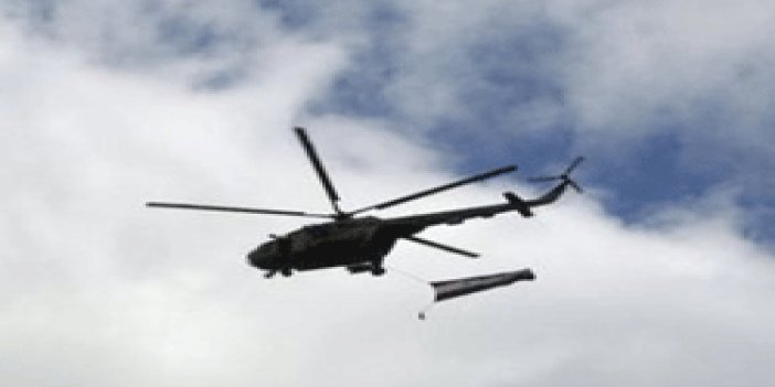 Urfa'da helikopter düştü!
