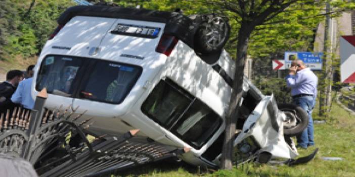 Trabzon'da trafik kazası