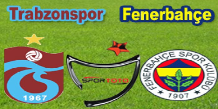 Trabzonspor  1 - Fenerbahçe 3