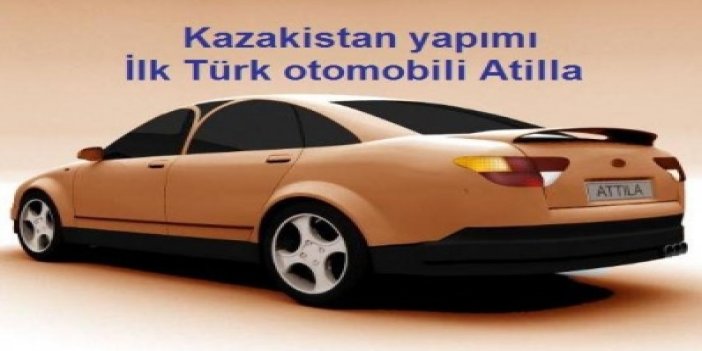 Kazakistan'ın ürettiği araba Attila
