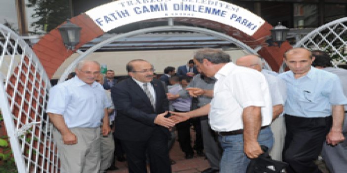 Gümrükçüoğlu'ndan Fatih'e ziyaret