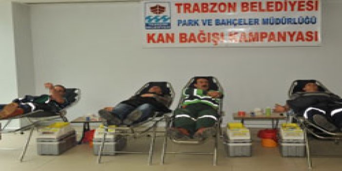 Trabzon Belediyesi'nden destek