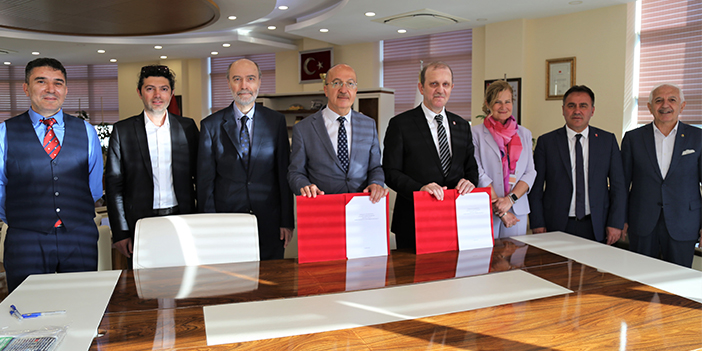 İhtisaslaşma alanında KTÜ ile Gümüşhane Üniversitesi arasında protokol imzalandı
