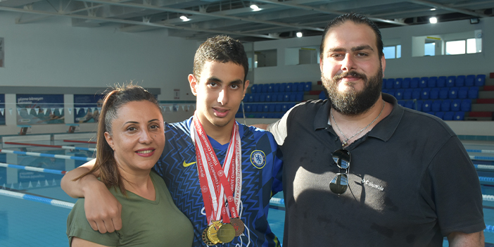 Trabzon'da başladığı yüzmede hayatı değişti! Hedefi milli takım 