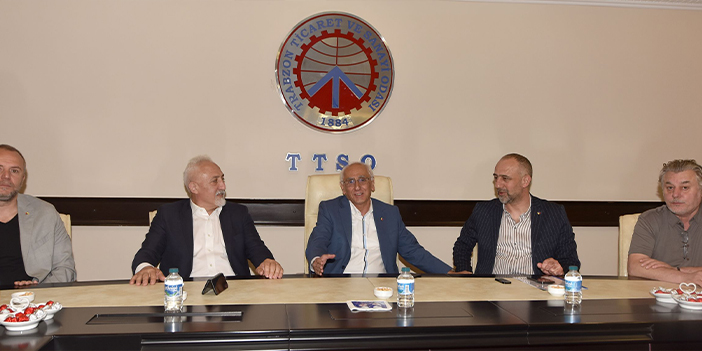 Zonguldak'tan gelen heyet, TTSO'yu ziyaret etti