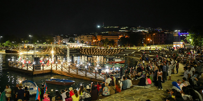 Trabzon'da turistlerin çekim merkezi! Ganita akşamları bir başka