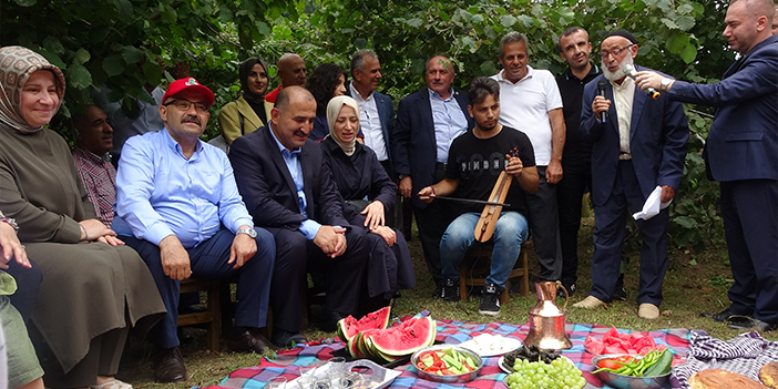 Trabzon'da coğrafi işaretli fındığın hasadına törenle başlandı