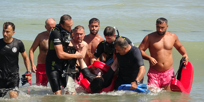Karadeniz'de yine can pazarı: 5 kişi boğulma tehlikesi geçirdi