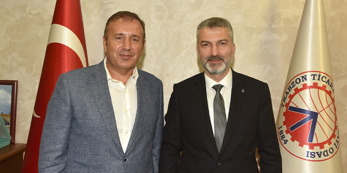 AK Parti Trabzon İl Başkanı Mumcu'dan TTSO'ya ziyaret