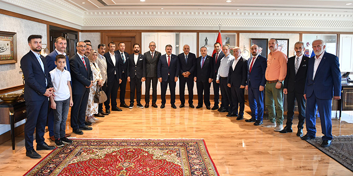 BBP lideri Destici'den Trabzon'da Başkan Zorluoğlu'na ziyaret