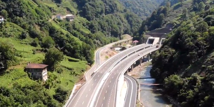 Trabzonlu Bakan açıkladı! İşte Rize’de yapılan tünelin ekonomiye katkısı