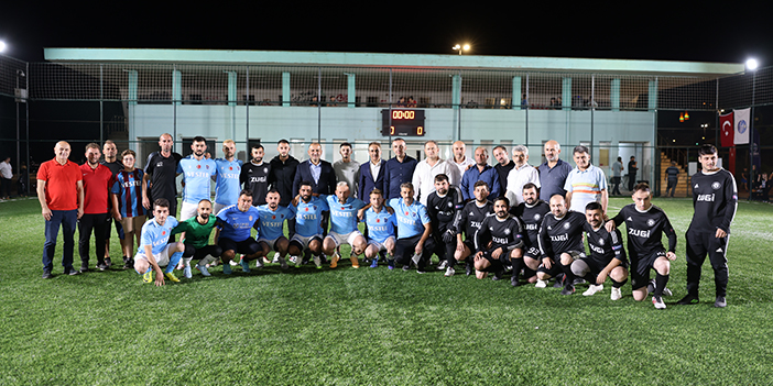 Trabzon’da futbol turnuvası! Başlama vuruşu Trabzonsporlu oyunculardan