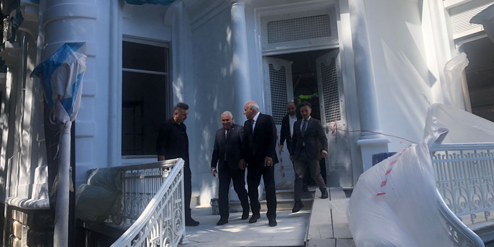 Başkan Zorluoğlu ve Vali Yıldırım Atatürk Köşkü'nü ziyaret etti! "Şehrin gururu olacak"
