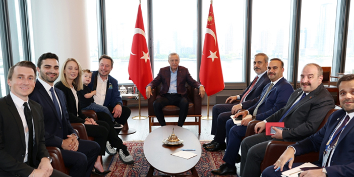 Cumhurbaşkanı Erdoğan'dan Elon Musk'a "Teknofest" daveti