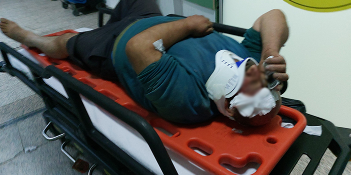 Samsun'da traktör römorkundan düştü! Ambulans helikopter imdadına yetişti