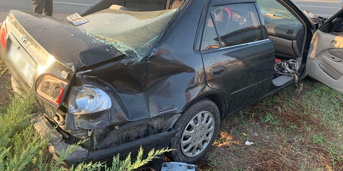 Samsun'da otomobil öğrenci servisi ile çarpıştı! 5 yaralı