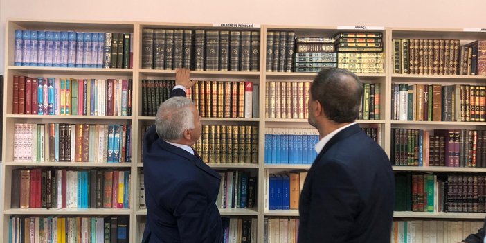 Vasiyeti gerçekleştirildi! Trabzon’da Mustafa Yüksel Kütüphanesi açıldı