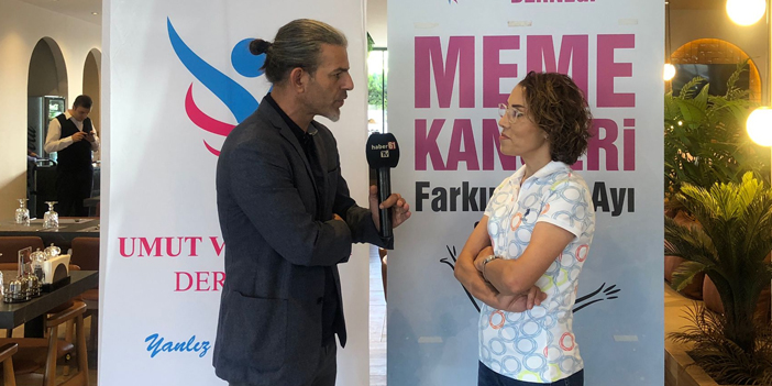 Trabzon’da meme kanseri bilinçlendirme etkinliği! “Yakalanmaktan değil, geç kalmaktan korkun"