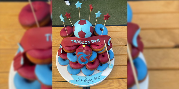 Koray Aydın’ın torununa doğum günü! Trabzonspor forması ve pastasıyla kutladı