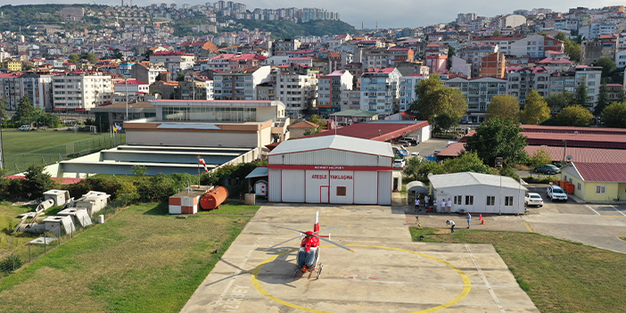 Karadeniz'de ambulans helikopterle kaç hasta taşındı! Trabzon Sağlık Müdürü Usta açıkladı