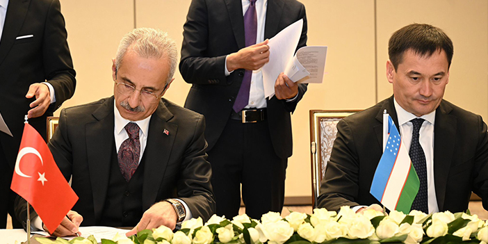 'Taşkent Deklarasyonu' imzalandı! Bakan Uraloğlu Özbekistan'da
