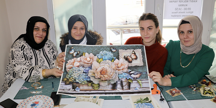 Trabzon'da kadınlardan aile ekonomisine katkı! "Sosyalleşiyoruz, kaynaşıyoruz"