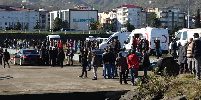 Trabzon Valisi Yıldırım, kaybolan gençlerin arama çalışmalarını inceledi 